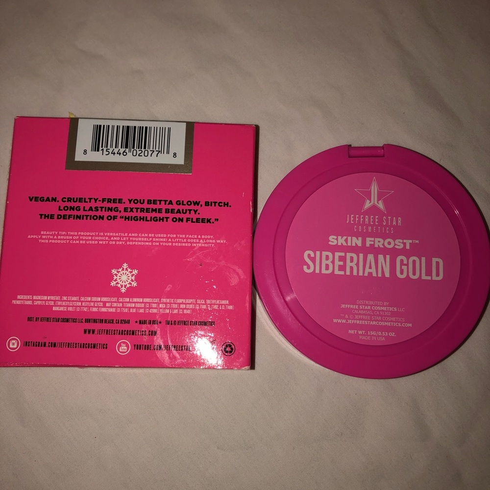 Jeffrey star highlighter🤩